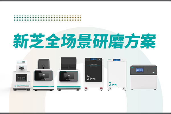 研磨效率低？樣本活性難保？新芝生物全場景研磨方案，科研無憂！